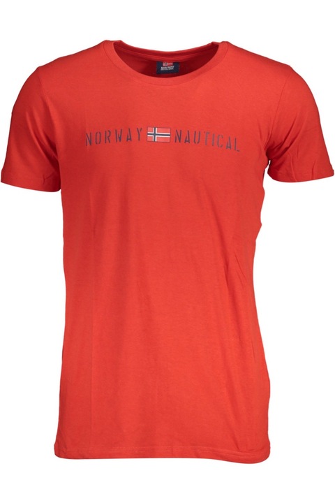 Ferfi polo, logo mintaval, Regular fit, Norway, Piros