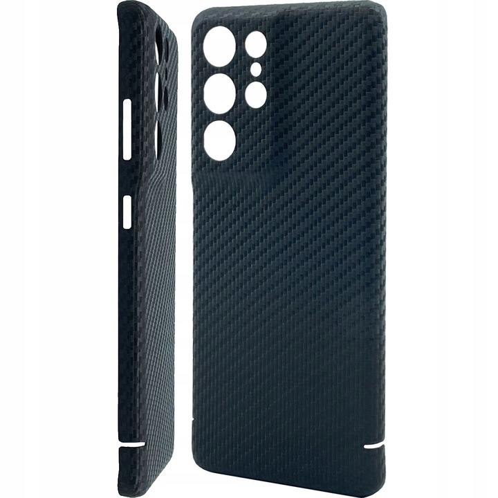 Калъф за телефон, Nevox, CarbonSeries Magnet Series, съвместим с Galaxy S24 Ultra, черен
