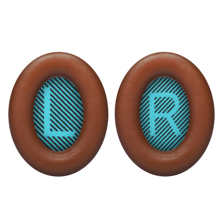 Set 2 huse pentru casti, SIHOiSi®, Pentru BOSE QC15/QC25, Maro