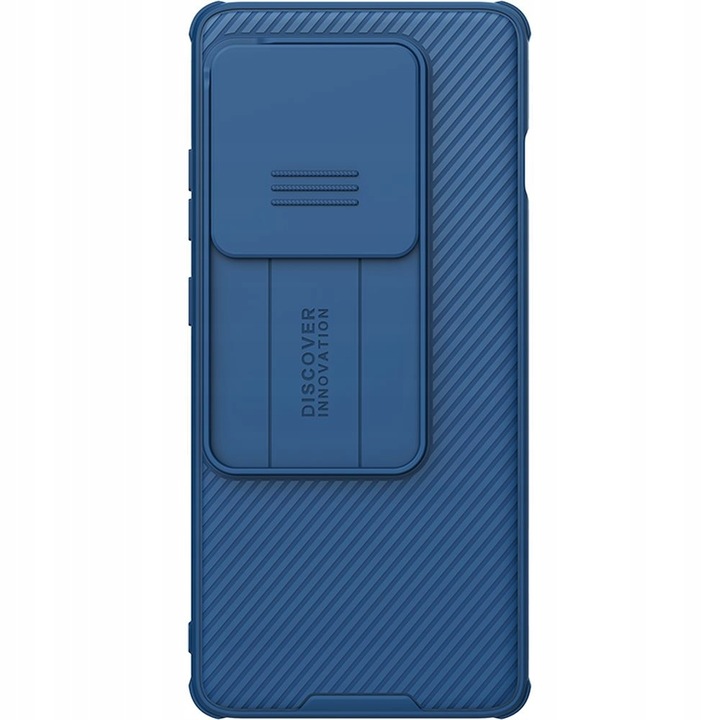 Капак за телефон, Nillkin, CamShield Pro, съвместим с OnePlus 12R, син