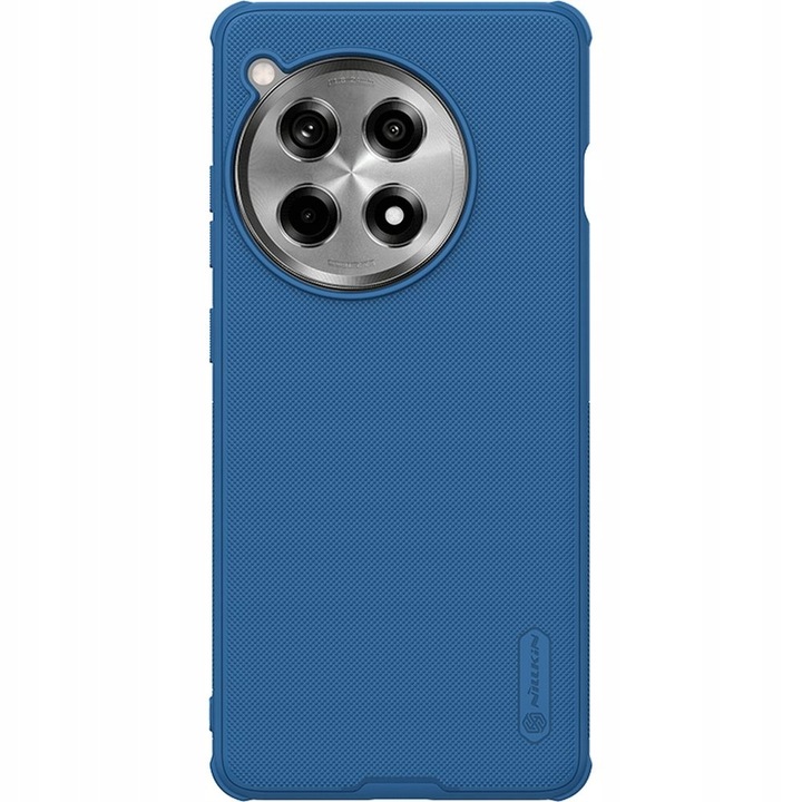 Калъф за телефон, Nillkin, Super Frosted Shield Pro, съвместим с OnePlus 12R, син