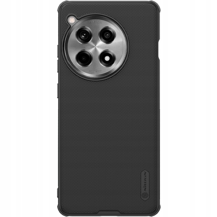 Калъф за телефон, Nillkin, Frosted Shield Pro, съвместим с OnePlus 12R, черен