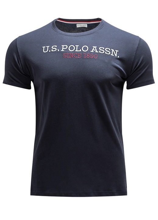 US Polo Assn Ferfi polo, pamut, Tengerészkék
