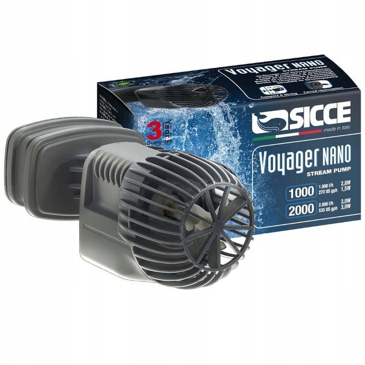 Sicce légpumpa, Voyager Nano 1000, 2.8W, 1000L/H, 30-120L