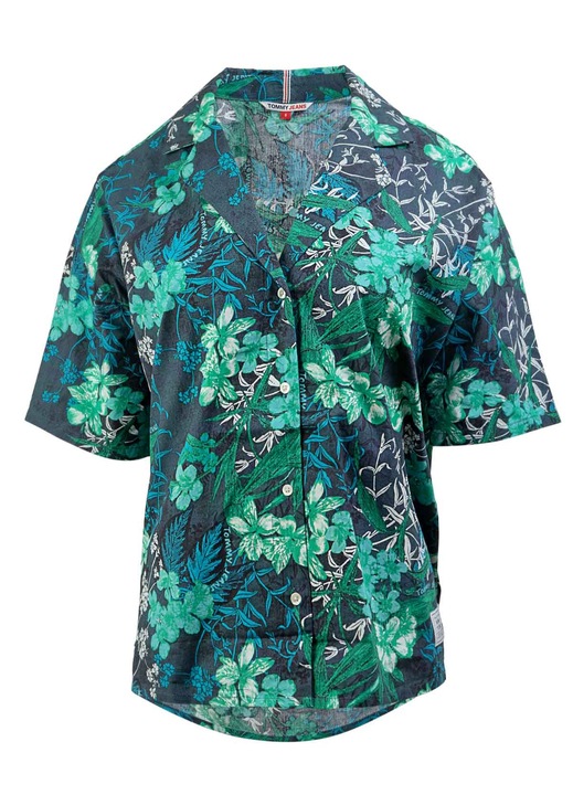 Tommy Hilfiger noi ing, Tommy Jeans kollekcio, pamut, over-size, sokszinu, Többszínű