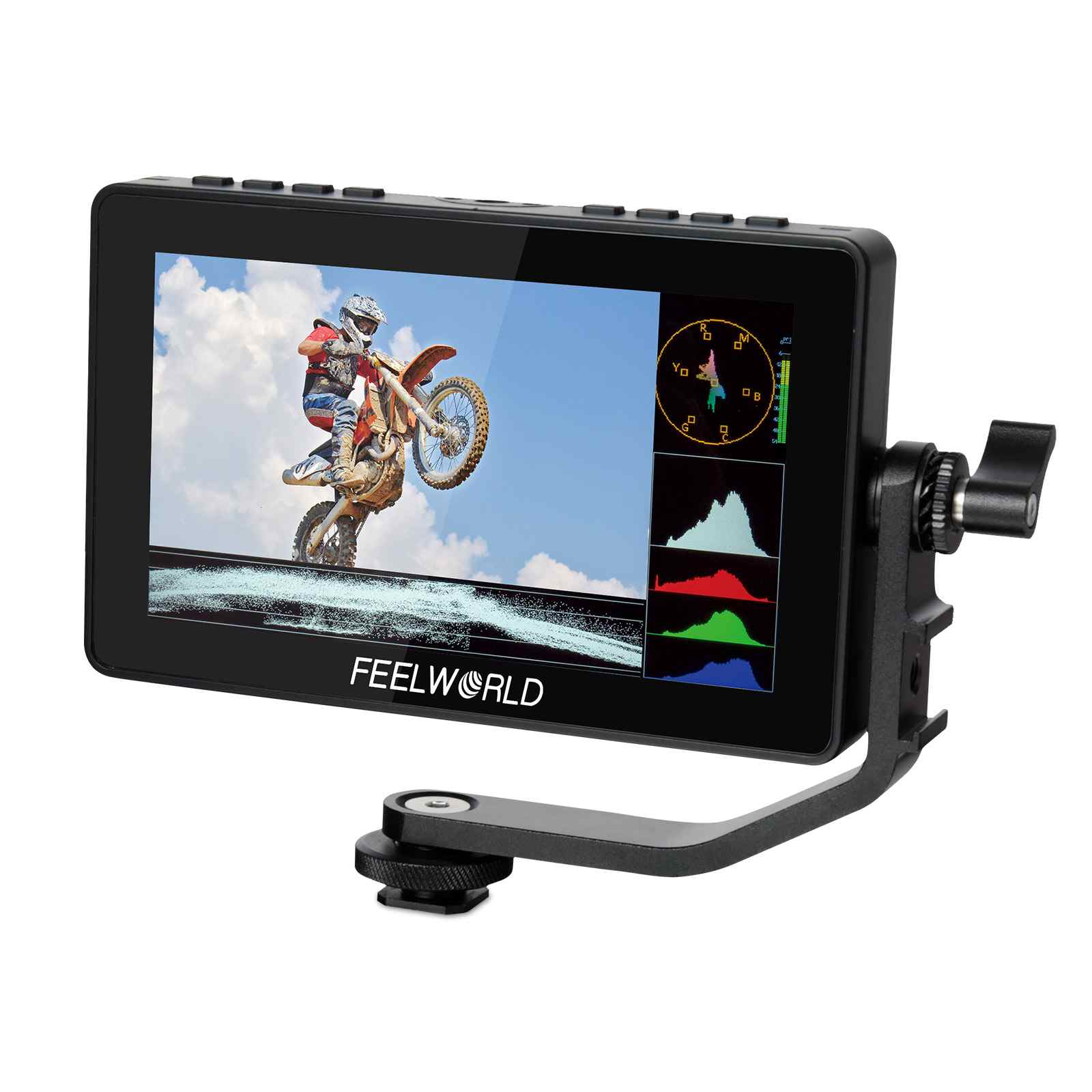 3278-I FEELWORLD 5.5 4K モニター F5 pro Monitor FeelWorld F5 Pro X 5.5″ high-rrightness HDMI Touchscreen