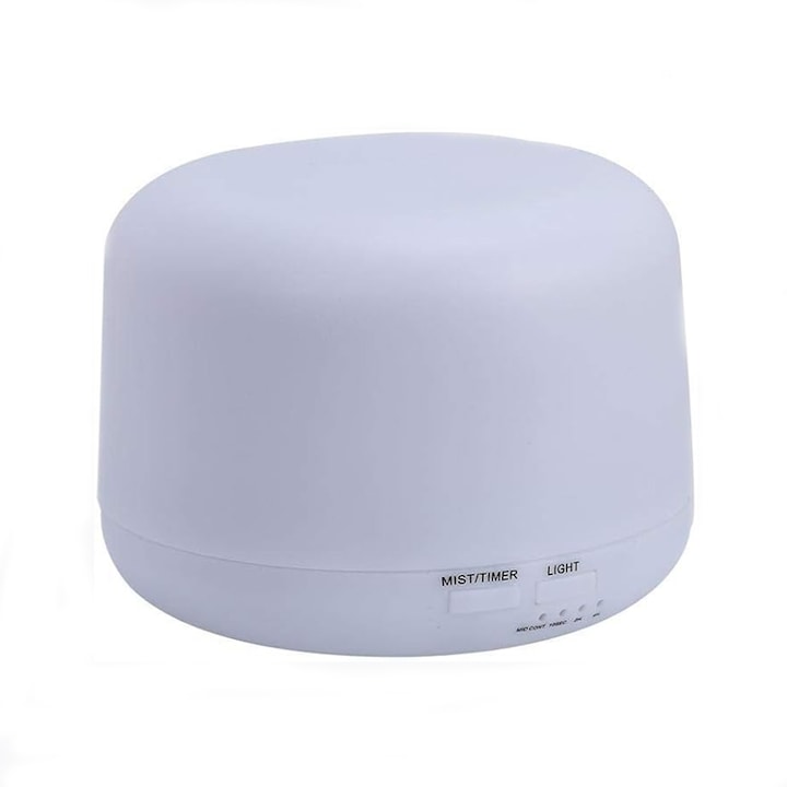 Umidificator cu aromaterapie, Naimeed D6048, Alb, 168x120x80mm
