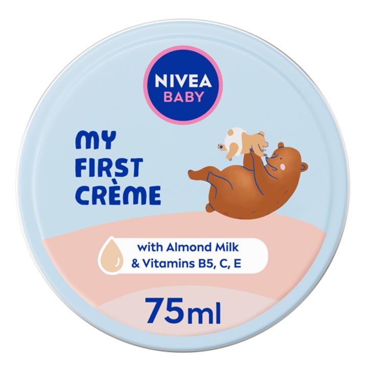 Crema NIVEA Baby My First Creme cu lapte de migdale si vitamine, 75 ml