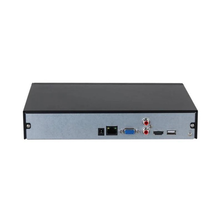 NVR Dahua 4 canale 12MP Compact 1U 1HDD Lite, 80 Mbps, ONVIF