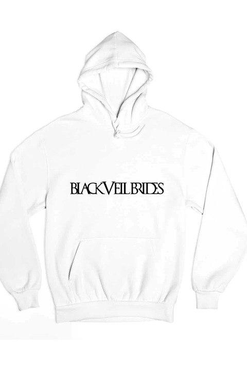 Hanorac barbatesc Black Veil Brides, Alb