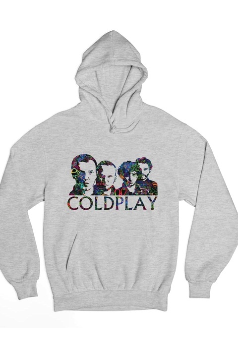 Coldplay zenekari tagok 2023 női pulóver, Szürke