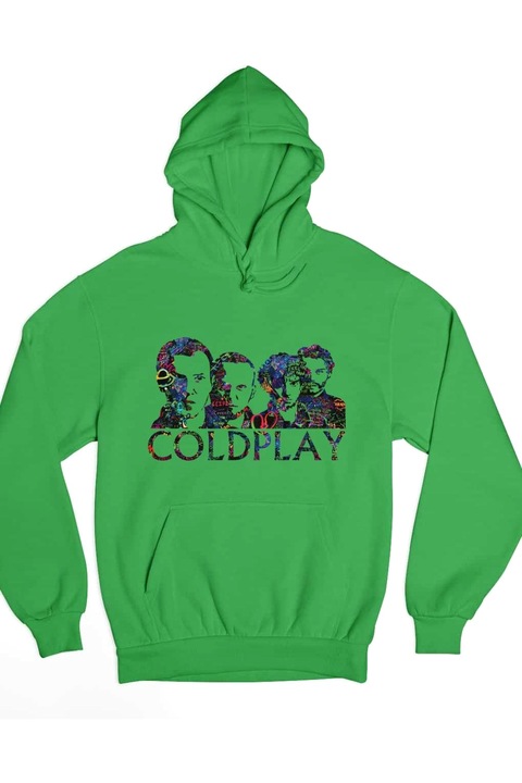 Pulover de damă pentru membrii trupei Coldplay 2023, Verde