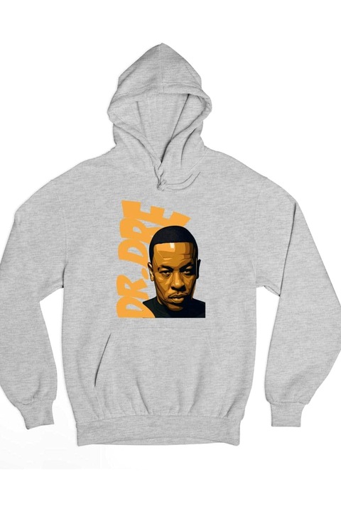 Dr. Dre cool hip-hop hanorac bărbați, Gri