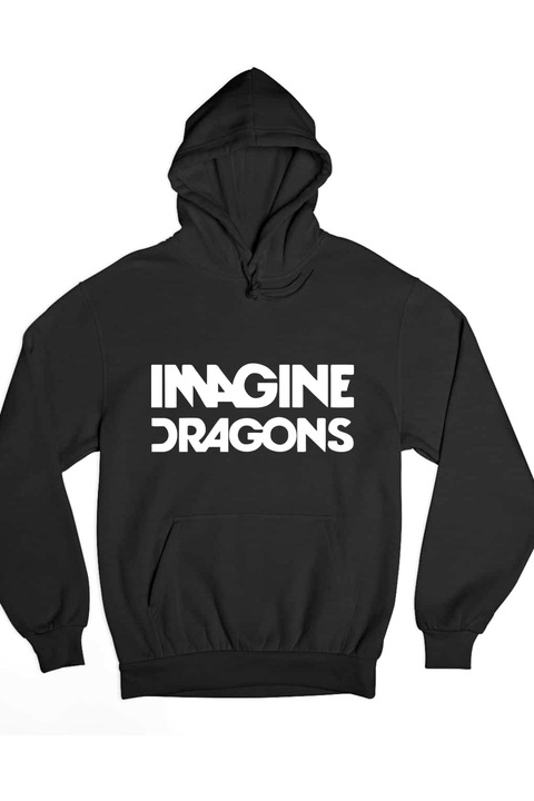 Hanorac pentru femei Imagine Dragons, Negru