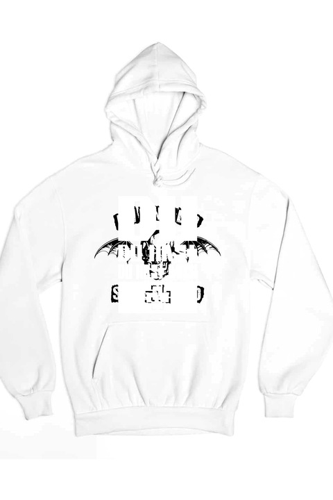 Hanorac de dama Rammstein Du Du Hast Du Hast Mich, Alb