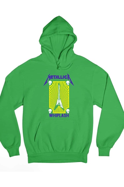 Pulover barbatesc Metallica whiplash, verde, M