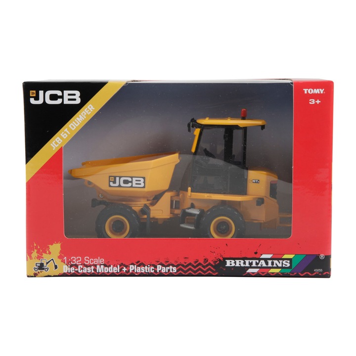 Basculanta de jucarie, Tomy, Plastic/Metal, Scara 1:32, Multicolor