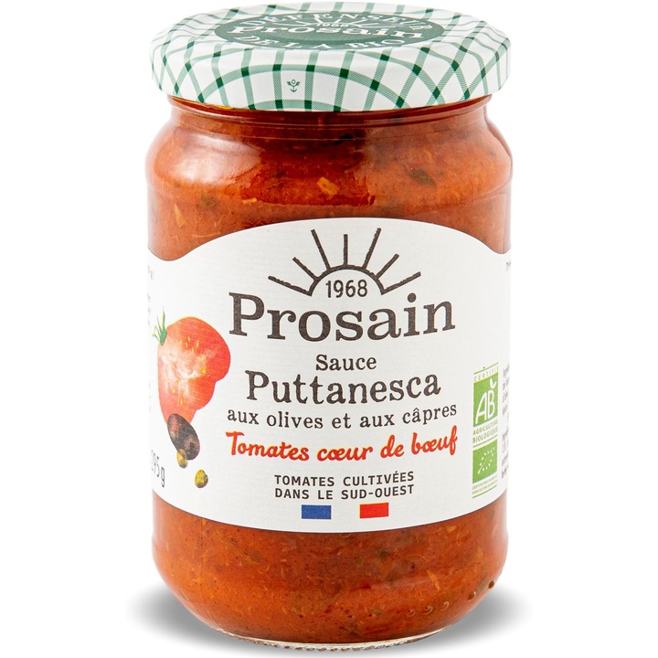 Sos autentic BIO Puttanesca Prosain 295g