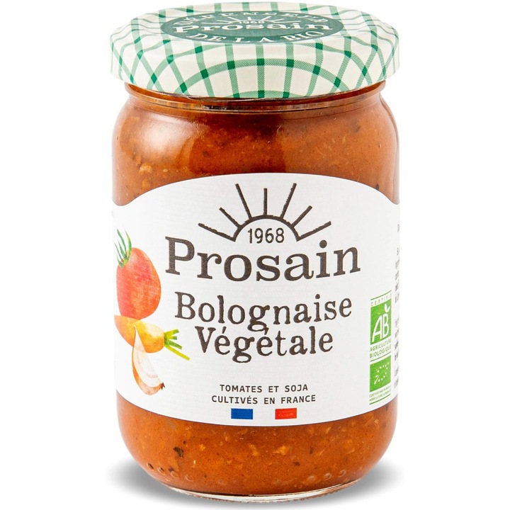 Sos autentic BIO Bolognese vegetarian Prosain 190g