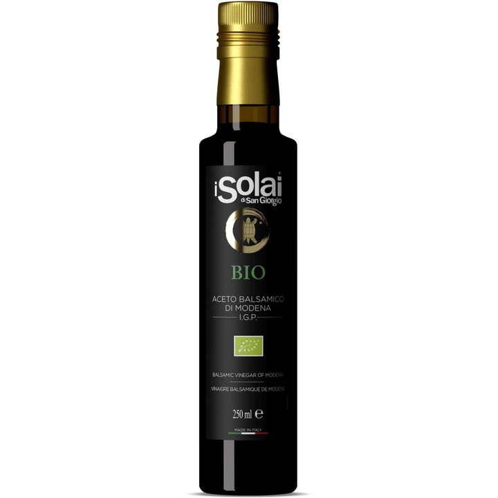 Otet BIO balsamic autentic de Modena, densitate ≈ 1,13 Isolai di San Giorgio 250ml