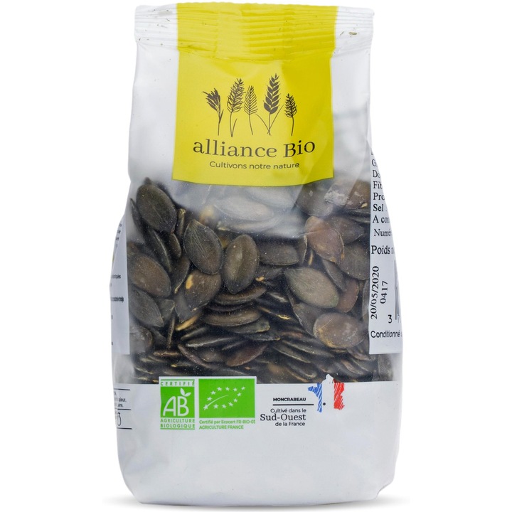 Seminte BIO de dovleac Alliance Bio 250g