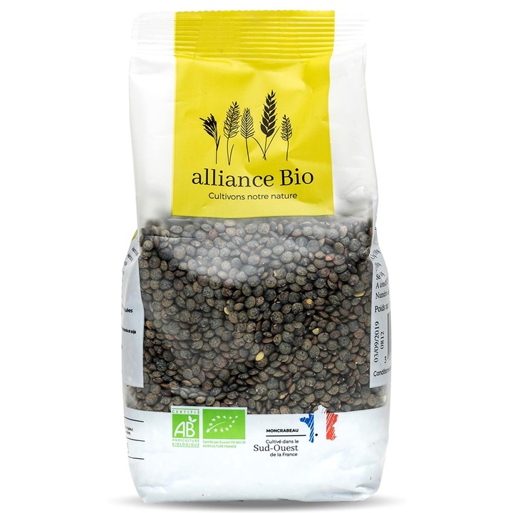 Linte BIO verde Alliance Bio 500g