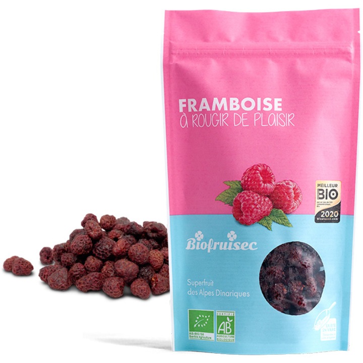 Zmeura BIO, din Alpii Dinarici Biofruisec 100g