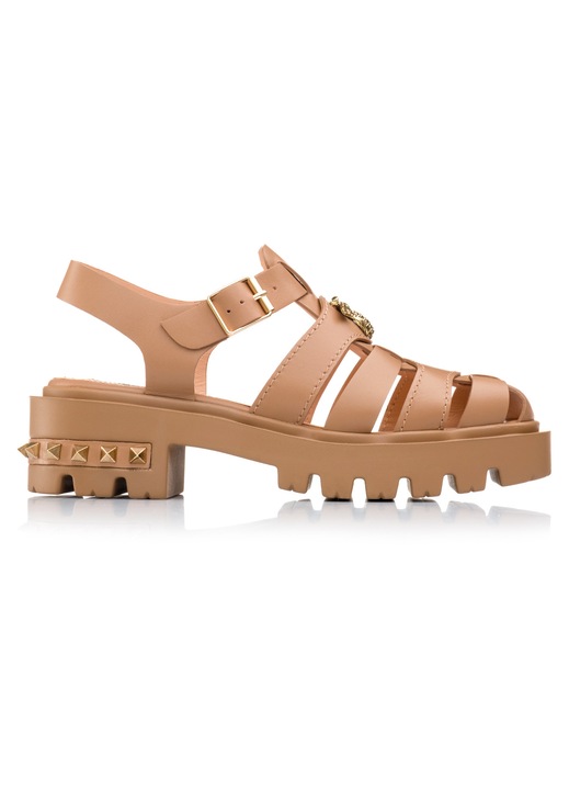 Sandale dama Musette ELECTRA 883, Piele naturala, nude, Nude