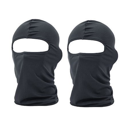 Set 2 cagule Moto Bumbac 100%, marime universala, negru