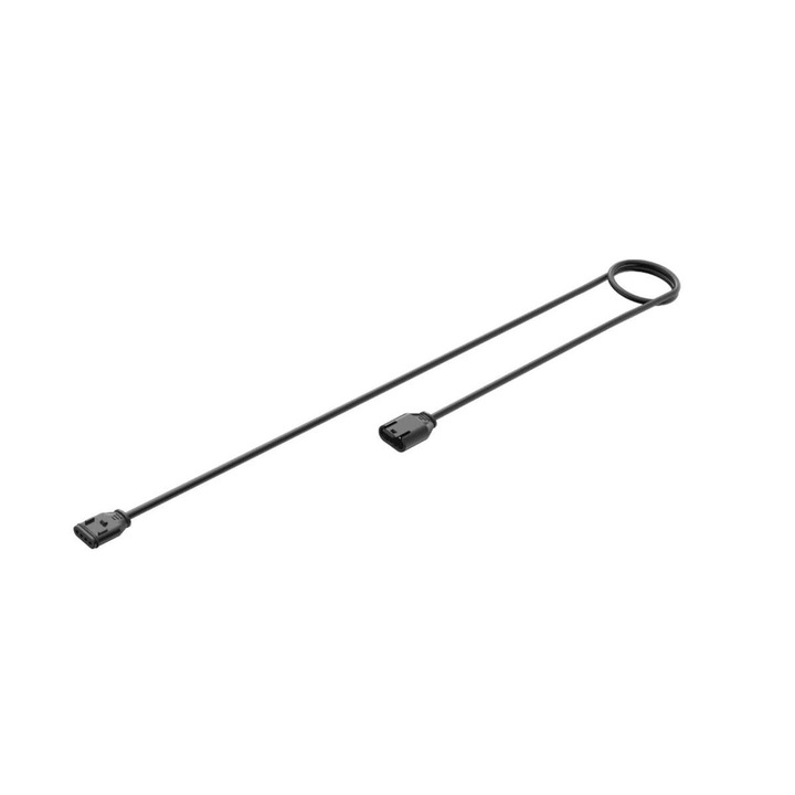 Cablu prelungitor pentru lanterne, LEDLENSER, Tip C, 120cm, Negru