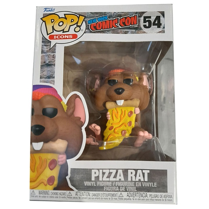 Фигура, Funko POP Icons NY Comic Con Pizza Rat 54
