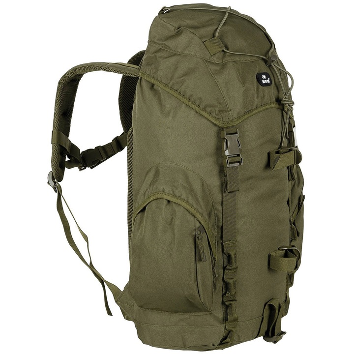 Rucsac tactic, MFH Recon III, capacitate 35L, poliester, verde, 37x61x23cm