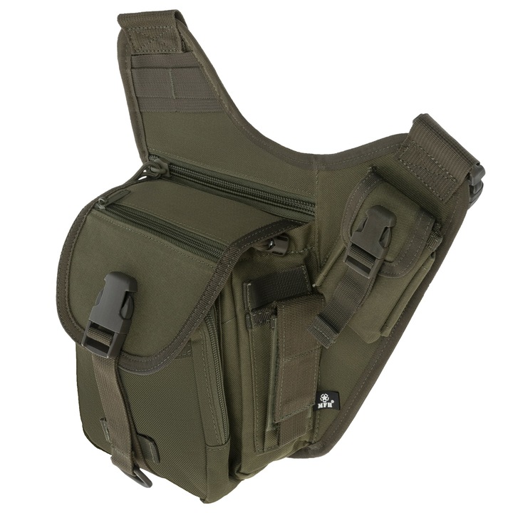 Sporttáska, MFH, poliészter, zöld