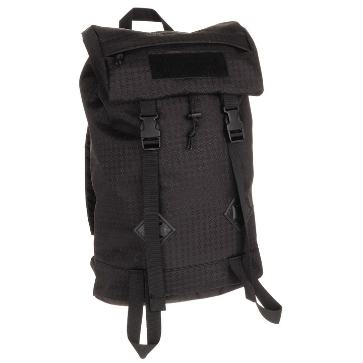 Rucsac MFH, poliester, 25l, negru, 27x46x18cm