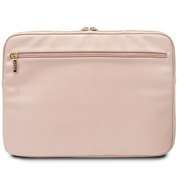 Husa laptop, Guess, Piele ecologica, 26x34x2.5cm, Roz