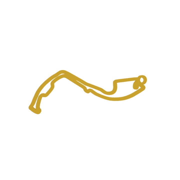 Breloc chei, "FORMULA 1 MONACO", 22X 60 mm auriu