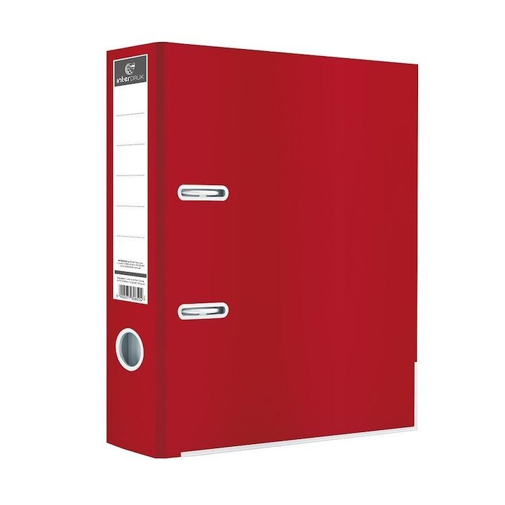 Mapa, Interdruk, A4, 50mm, Rosu