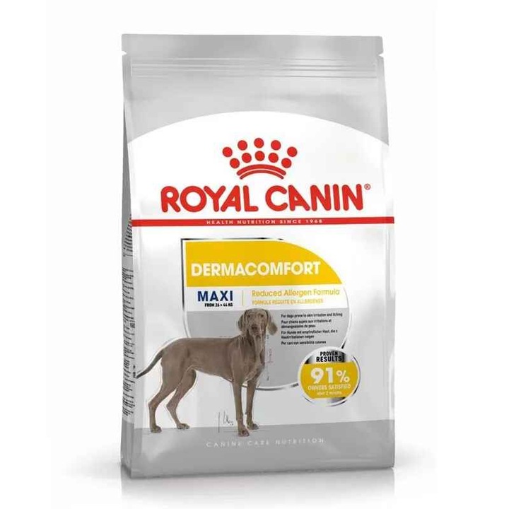 Hrana uscata pentru caini, Royal Canin, Maxi Dermaconfort, 12 kg