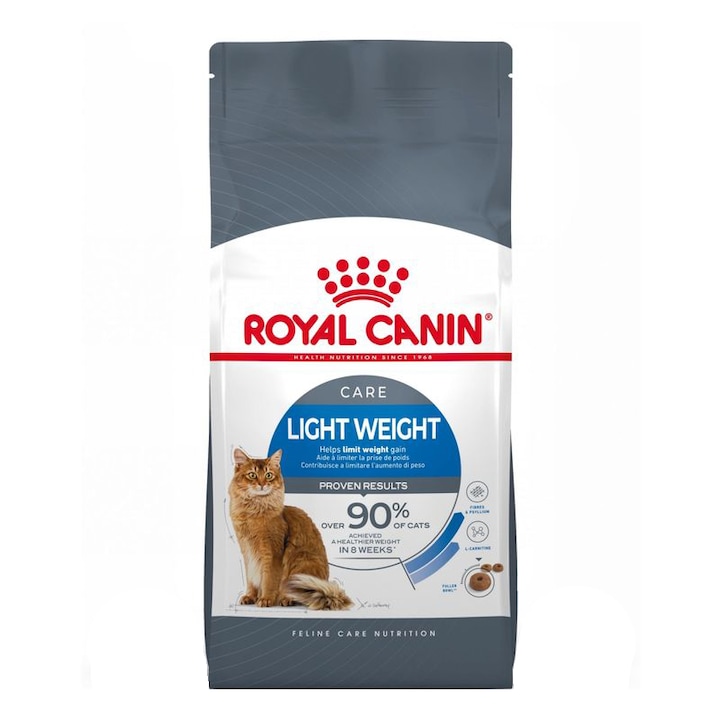 Hrana uscata pentru pisici,Royal Canin, Adult, Light Weight Care, 8 kg
