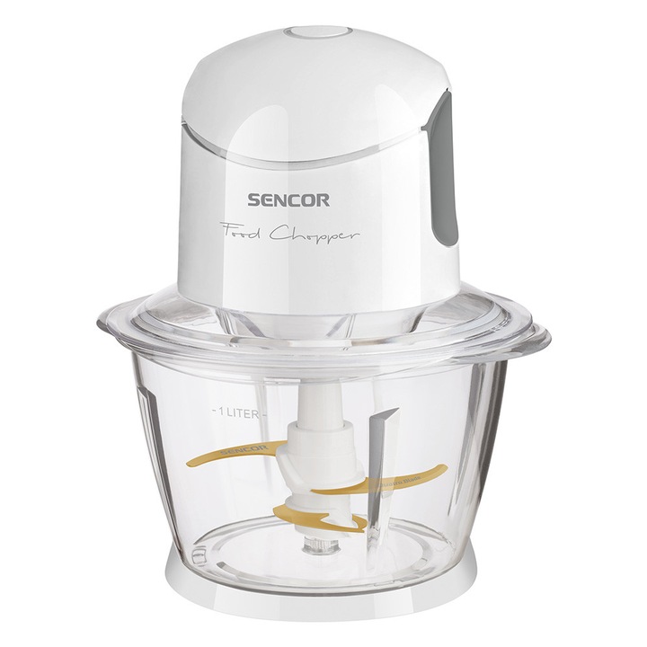 Чопър SENCOR SCB 5100WH-EUE3, 800W, 1 скорост, 1L, Бял