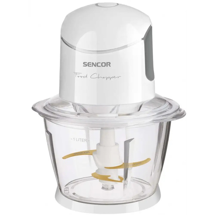 Tocator, SENCOR, SCB 5100WH-EUE3, 800 W, 1 viteza, 1L, Alb