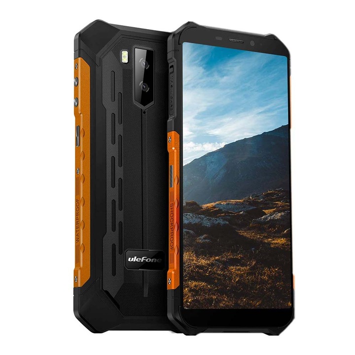 Смартфон Ulefone Armor X5 pro, Orange, 64GB, Dual Sim
