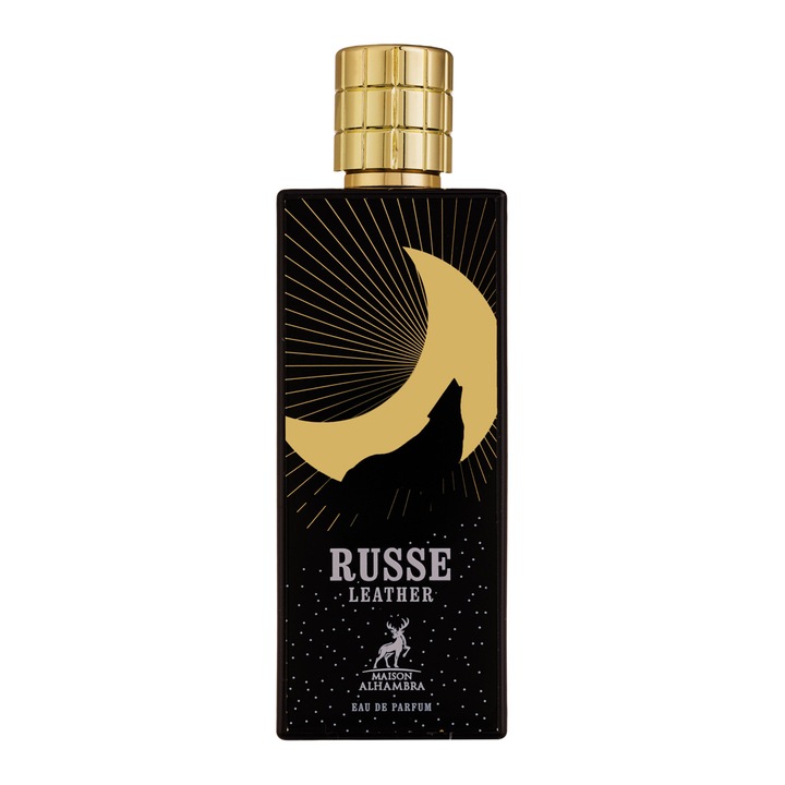 Russe Leather Eau de Parfum, Maison Alhambra, Unisex, 80ml