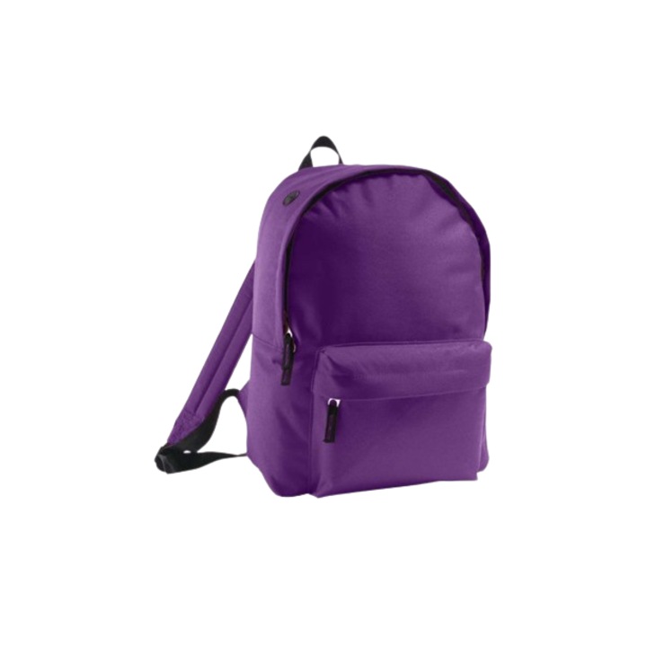 Rucsac SOL'S RIDER din poliester, 28x40x14 cm SO70100, Dark Purple