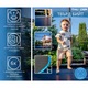 Детски градински батут Thunder, Inside Ultra 12Ft, 366cm, с вътрешна предпазна мрежа, син