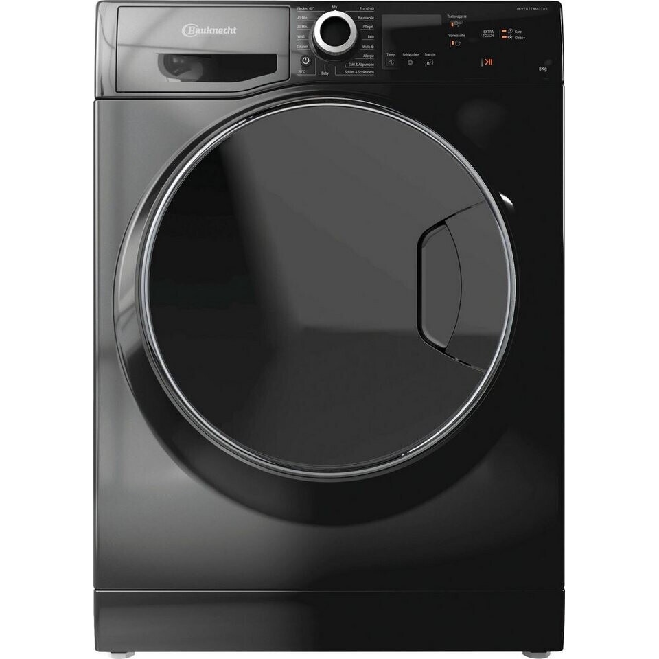 Masina De Spalat Rufe Frontala Bauknecht WMBB814, Clasa A, 8 Kg, 1400 Rpm, Negru
