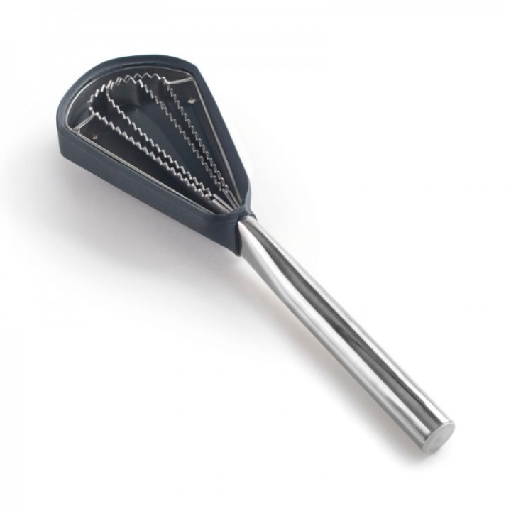 Curatator pentru solzi de peste cu lama dublu zimtata si husa din silicon, Clean&Safe, 30 cm