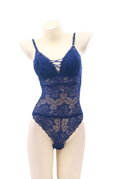 Szexi body himzett csipkevel 742 sotetkek 98159, Tengerészkék