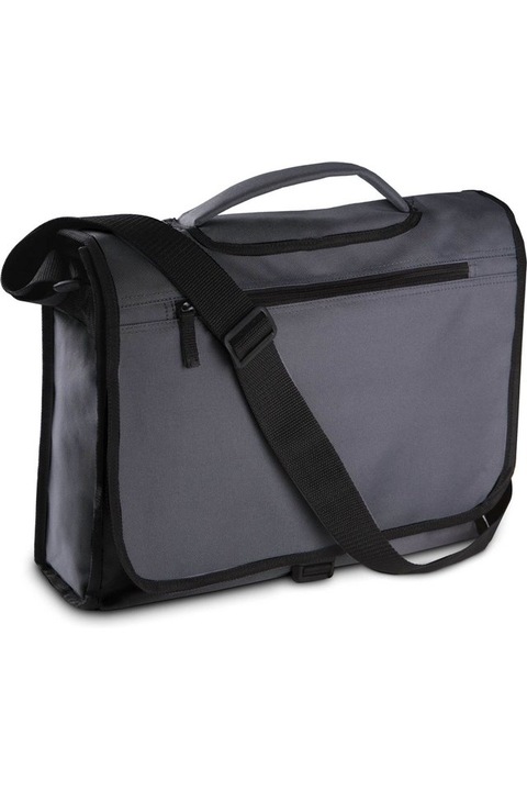 Geanta pentru documente, 37x33x9 cm KI0403, Slate Grey