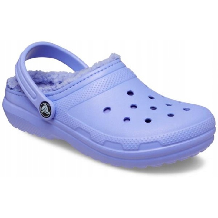 Saboti Izolati Copii, Crocs, Classic Lined 203506 Clog, Violet, Violet, 29-30 EU